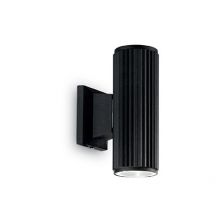 Base kinkiet 2x28W GU10 230V czarny